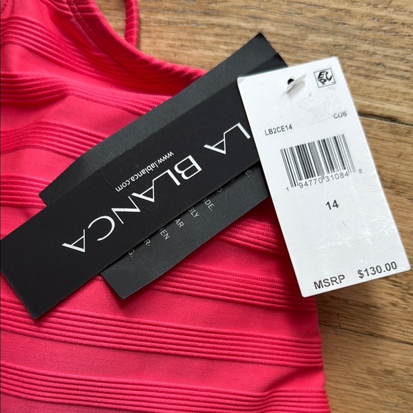 La Blanca one piece swimsuit size 14 NWT - Picture 3 of 12